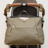 Ready-Set Tote Olive Green Diaper Bag Backpack By CHIC-A-BOO