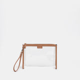 Forget-Me-Not Caramel Changing Clutch By CHIC-A-BOO