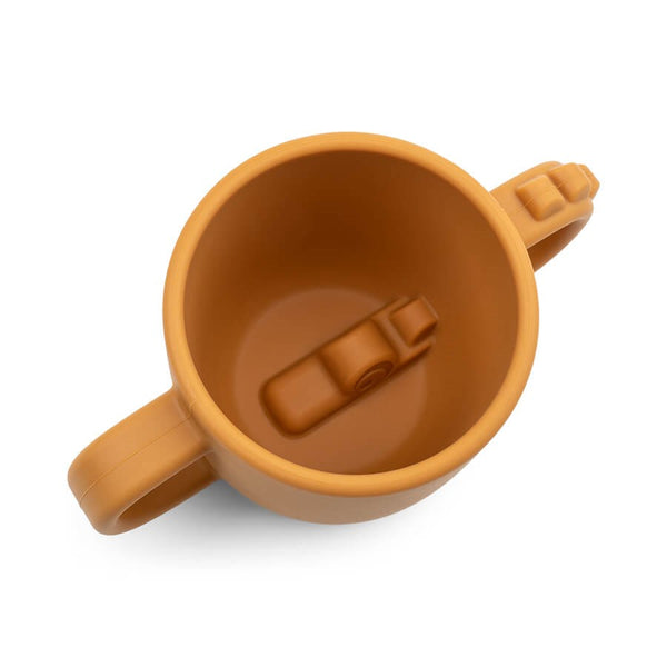 Peekaboo Croco cup | Mustard