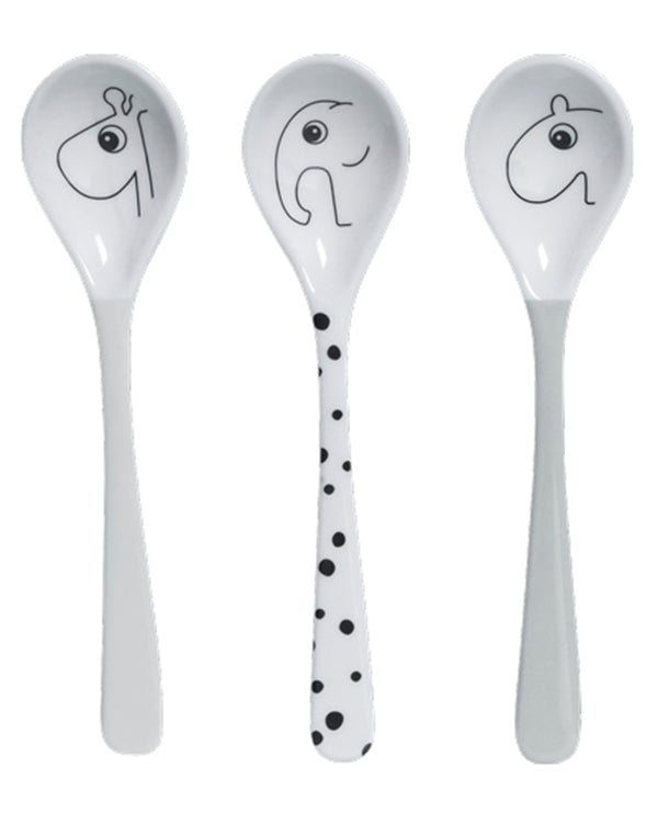 Spoon Happy Dots Set | Grey